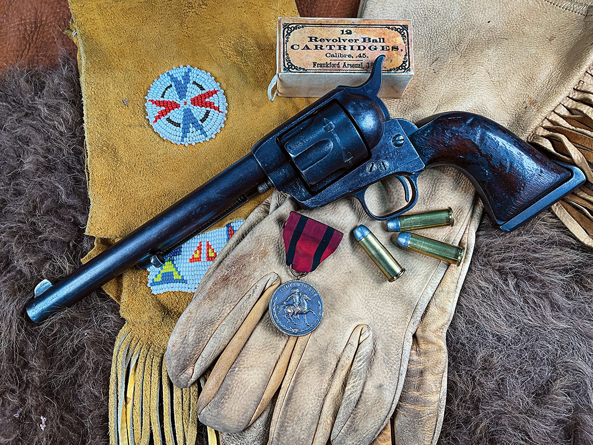 Like many veterans of battle, the Bouyer Colt shows its scars.